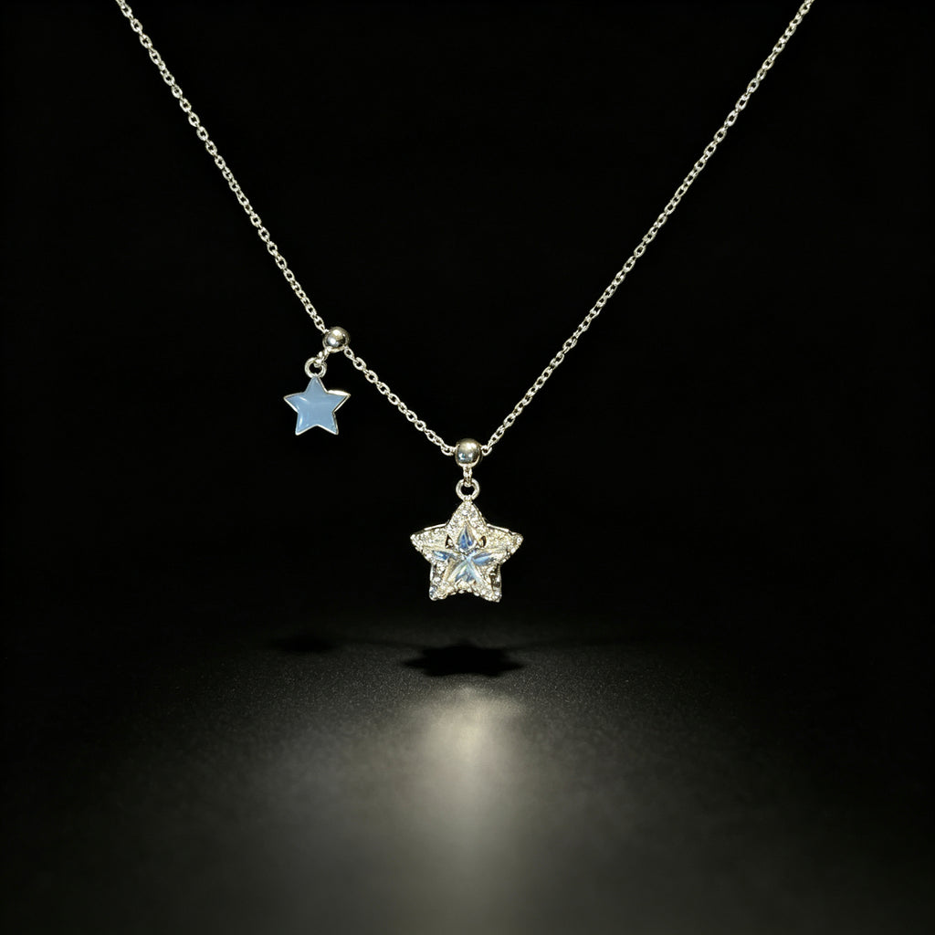 Kalung Liontin Bintang Zirkon