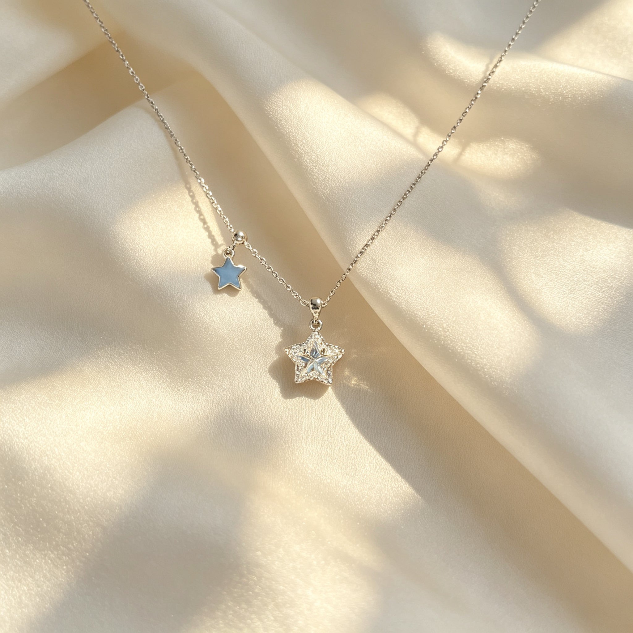 Kalung Liontin Bintang Zirkon