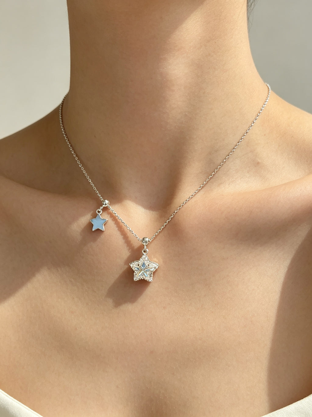 Kalung Liontin Bintang Zirkon